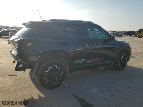 2023 Chevrolet TrailBlazer LT with VIN KL79MPSL5PB204879, listed as a Copart auction lot 43206755 with 13,893 mi miles and Salvage Title. Bid and sale history available at carsss.com. Image 3.