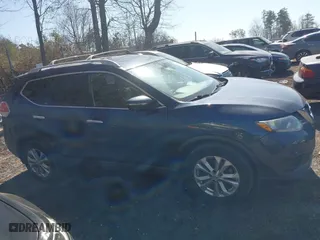 2015 Nissan Rogue S with VIN KNMAT2MT3FP567430, listed as a IAAI auction lot 41650408 with 155,654 mi miles. Bid and sale history available at carsss.com. Image 13.
