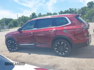 2023 Kia Telluride SX X-Pro with VIN 5XYP5DGC9PG384453, listed as a IAAI auction lot 42556697 with 4,641 mi miles and . Bid and sale history available at DreamBid. Image 15.