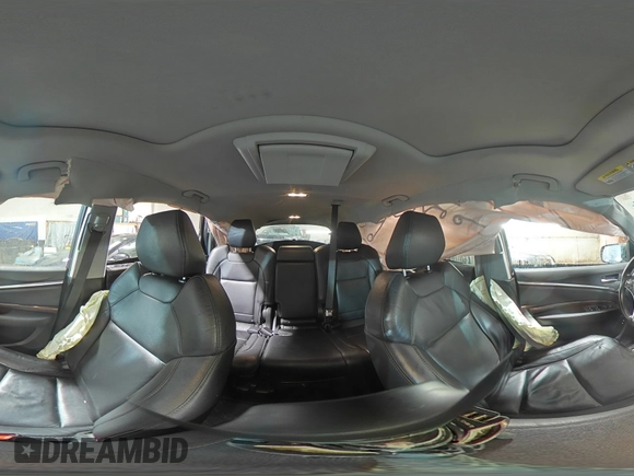 2014 Acura MDX Technology with VIN 5FRYD4H61EB028839, listed as a Copart auction lot 48285235 with 117,281 mi miles and Salvage title. Bid and sale history available at DreamBid. Image 14.