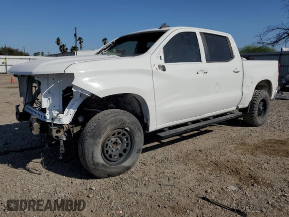 2020 Chevrolet Silverado 1500 LT with VIN 3GCPWCED1LG204770, listed as a Copart auction lot 48547275 with 0 mi miles and Salvage Title. Bid and sale history available at carsss.com. Image 1.