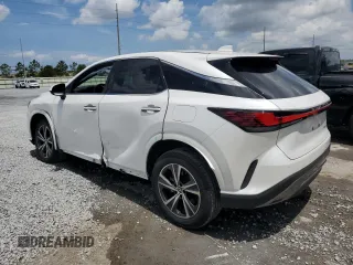 2025 Lexus RX 350 with VIN 2T2BAMBA3SC054318, listed as a Copart auction lot 58315235 with 5,452 mi miles and Salvage title. Bid and sale history available at DreamBid. Image 2.