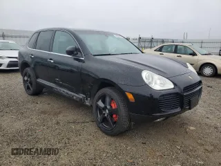 2004 Porsche Cayenne Turbo with VIN WP1AC29P84LA94686, listed as a Copart auction lot 44220045 with 83,734 mi miles and Salvage Title. Bid and sale history available at carsss.com. Image 4.