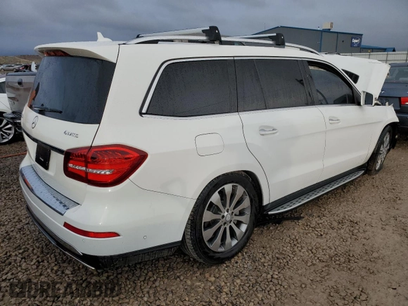 2017 Mercedes-Benz GLS with VIN 4JGDF6EE4HA772512, listed as a Copart auction lot 36713303 with 0 mi miles. Bid and sale history available at carsss.com. Image 3.