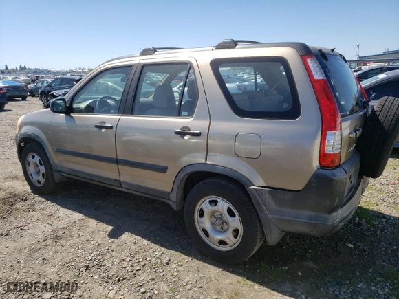 2005 Honda CR-V LX with VIN JHLRD78585C053798, listed as a Copart auction lot 50341005 with 200,839 mi miles and Salvage Title. Bid and sale history available at carsss.com. Image 2.