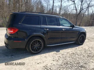 2018 Mercedes-Benz GLS 63 AMG with VIN 4JGDF7FE8JB003032, listed as a Copart auction lot 52588105 with 182,799 mi miles and Clean Title. Bid and sale history available at DreamBid. Image 3.