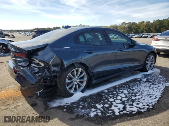 2021 Volvo S60 Momentum with VIN 7JR102TZXMG123619, listed as a Copart auction lot 89405775 with 35,316 mi miles and Salvage title. Bid and sale history available at DreamBid. Image 3.
