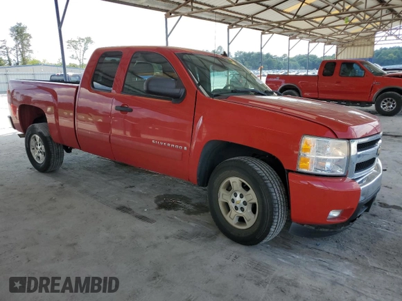 2007 Chevrolet Silverado 1500 LT w/2LT with VIN 2GCEC190571733455, listed as a Copart auction lot 66786694 with 96,042 mi miles and Salvage Title. Bid and sale history available at carsss.com. Image 4.
