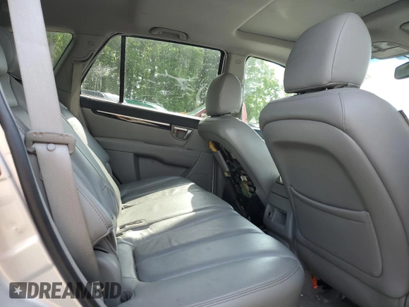 2007 Hyundai Santa Fe SE with VIN 5NMSH73E37H057885, listed as a Copart auction lot 58578085 with 163,690 mi miles and Salvage title. Bid and sale history available at DreamBid. Image 11.