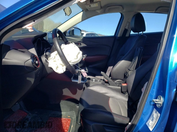 2017 Mazda CX-3 Touring with VIN JM1DKFC71H0149617, listed as a Copart auction lot 43625215 with 71,828 mi miles and Salvage Title. Bid and sale history available at DreamBid. Image 7.