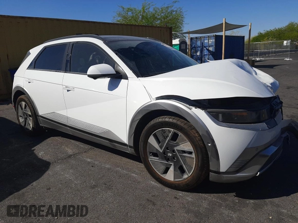 2025 Hyundai Ioniq 5 z VIN 7YAKR4DA8SY002231, wystawiony jako Copart lot #55471705 z przebiegiem 2 047 mil mil oraz Szkoda całkowita • Salvage title. Historia ofert i sprzedaży dostępna na DreamBid. Obrazek 4.