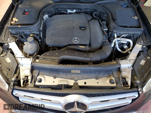 2022 Mercedes-Benz GLC 300 with VIN W1N0G8EB0NV378147, listed as a Copart auction lot 53201525 with 46,630 mi miles and Salvage Title. Bid and sale history available at DreamBid. Image 13.
