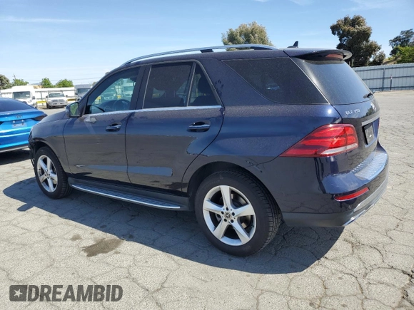 2017 Mercedes-Benz GLE 350 z VIN 4JGDA5HB3HA907859, wystawiony jako Copart lot #57353925 z przebiegiem 72 249 mil mil oraz Szkoda całkowita • Salvage title. Historia ofert i sprzedaży dostępna na DreamBid. Obrazek 2.