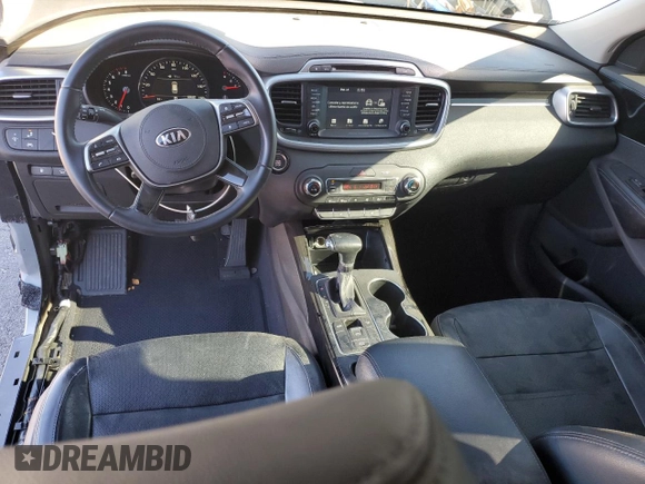 2019 Kia Sorento EX Sport V6 with VIN 5XYPH4A52KG455261, listed as a Copart auction lot 88776265 with 61,308 mi miles and Salvage Title. Bid and sale history available at carsss.com. Image 8.