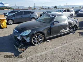 2004 Lexus SC 430 z VIN JTHFN48Y540055464, wystawiony jako Copart lot #52192445 z przebiegiem 188 693 mil mil oraz Szkody całkowita. Historia ofert i sprzedaży dostępna na DreamBid. Obrazek 1.