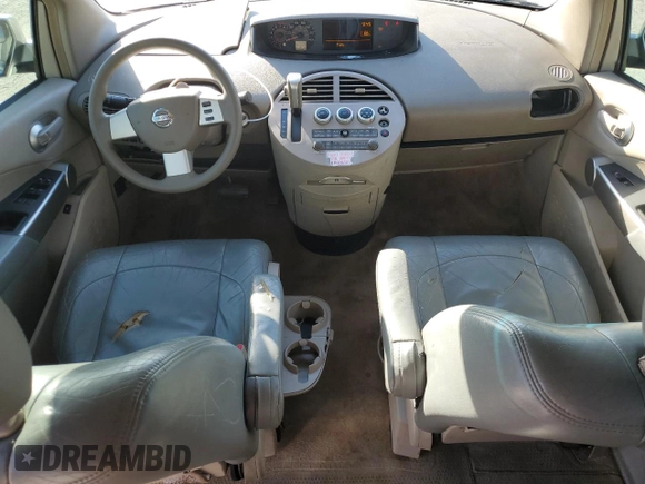 2005 Nissan Quest SL with VIN 5N1BV28UX5N112047, listed as a Copart auction lot 75661284 with 79,943 mi miles and Salvage Title. Bid and sale history available at carsss.com. Image 8.