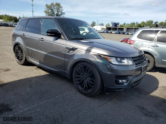 2014 Land Rover Range Rover Sport V8 Dynamic with VIN SALWR2EFXEA321093, listed as a Copart auction lot 72659724 with 91,065 mi miles and Clean Title. Bid and sale history available at carsss.com. Image 4.