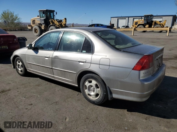 2005 Honda Civic with VIN JHMES96615S012992, listed as a Copart auction lot 50015585 with Not Provided miles and Clean Title. Bid and sale history available at DreamBid. Image 2.