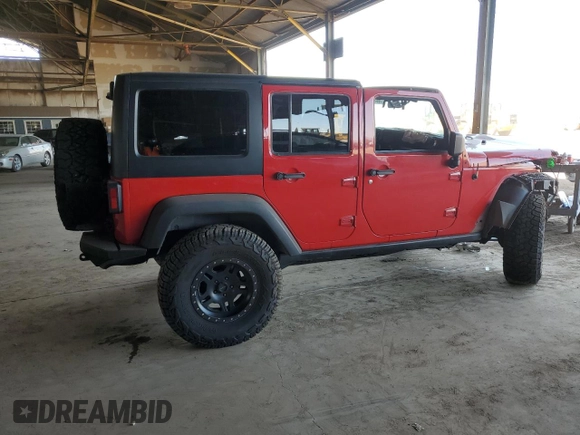 2012 Jeep Wrangler Unlimited Call of Duty MW3 with VIN 1C4BJWFGXCL225459, listed as a Copart auction lot 60699895 with 98,196 mi miles and Salvage title. Bid and sale history available at DreamBid. Image 3.