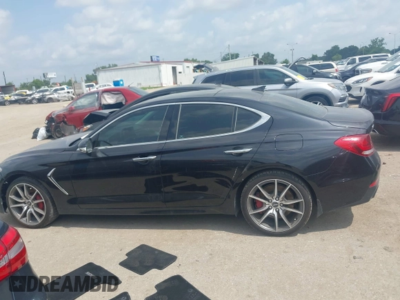 2021 Genesis G70 3.3T с VIN KMTG74LEXMU071473, выставлен на аукционе IAAI как лот 42061698 с пробегом 53 949 миль миль и . История ставок и продаж доступна на DreamBid. Изображение 14.
