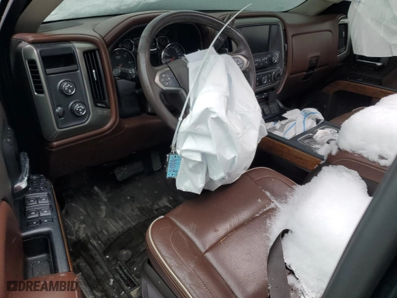 2015 Chevrolet Silverado 1500 High Country with VIN 3GCUKTEJ7FG493940, listed as a Copart auction lot 82347324 with 0 mi miles and Salvage Title. Bid and sale history available at carsss.com. Image 8.