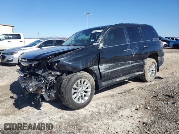 2019 Lexus GX 460 z VIN JTJBM7FX7K5238506, wystawiony jako Copart lot #43565195 z przebiegiem 79 742 mil mil oraz Szkody całkowita. Historia ofert i sprzedaży dostępna na DreamBid. Obrazek 1.