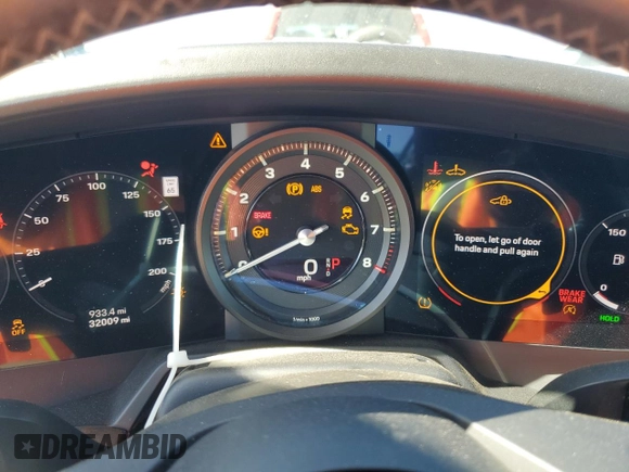 2020 Porsche 911 Carrera z VIN WP0CA2A9XLS251524, wystawiony jako Copart lot #58417375 z przebiegiem 32 009 mil mil oraz Szkoda całkowita • Salvage title. Historia ofert i sprzedaży dostępna na DreamBid. Obrazek 9.