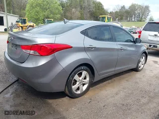 2011 Hyundai Elantra Ltd with VIN KMHDH4AE5BU159311, listed as a IAAI auction lot 41950609 with 170,909 mi miles. Bid and sale history available at carsss.com. Image 4.