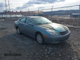2004 Lexus ES 330 with VIN JTHBA30G545011863, listed as a IAAI auction lot 41872430 with 299,991 mi miles. Bid and sale history available at carsss.com. Image 1.