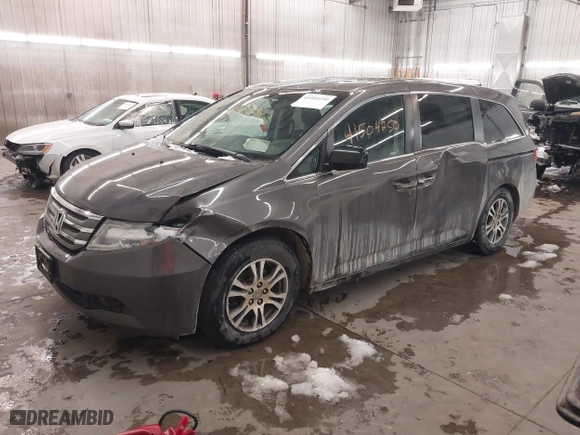 2012 Honda Odyssey EX-L with VIN 5FNRL5H66CB101151, listed as a IAAI auction lot 41504250 with 261,836 mi miles. Bid and sale history available at carsss.com. Image 19.