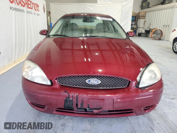 2005 Ford Taurus SEL with VIN 1FAFP56UX5A307437, listed as a Copart auction lot 88529935 with 199,508 mi miles and Salvage Title. Bid and sale history available at DreamBid. Image 5.