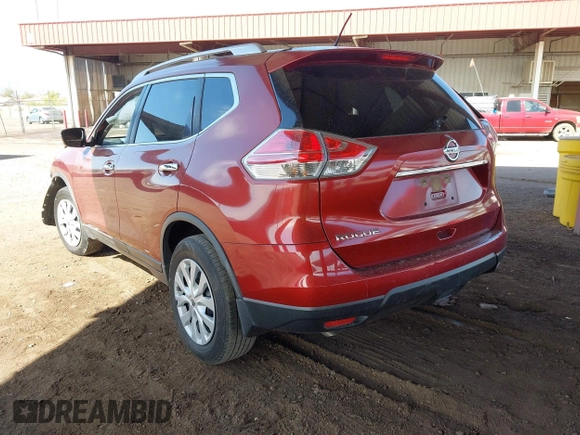2016 Nissan Rogue S with VIN JN8AT2MT8GW017779, listed as a IAAI auction lot 41969444 with 57,001 mi miles. Bid and sale history available at carsss.com. Image 3.