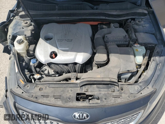 2015 Kia Optima Hybrid with VIN KNAGM4AD3F5077787, listed as a Copart auction lot 72204394 with 87,094 mi miles and Salvage Title. Bid and sale history available at carsss.com. Image 11.