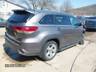 2018 Toyota Highlander Hybrid Limited with VIN 5TDDGRFHXJS043578, listed as a IAAI auction lot 41748700 with 25,937 mi miles and . Bid and sale history available at DreamBid. Image 4.
