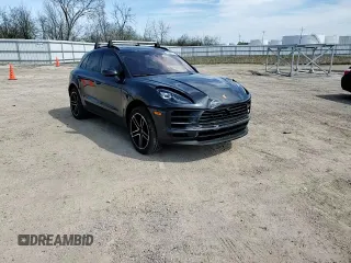 2019 Porsche Macan S with VIN WP1AB2A59KLB30217, listed as a Copart auction lot 55842105 with 73,280 mi miles and Salvage title. Bid and sale history available at DreamBid. Image 14.