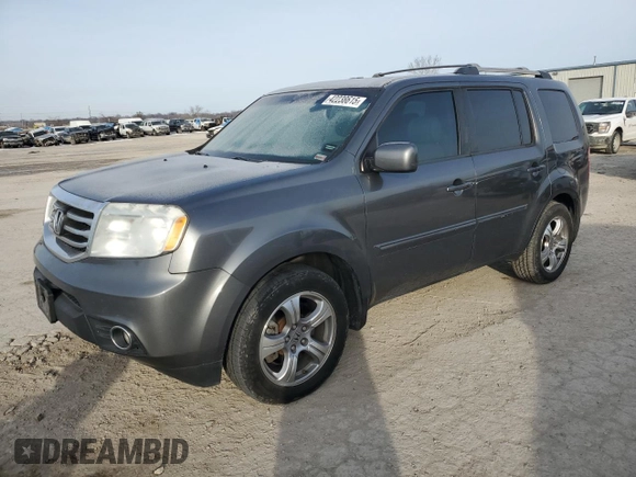 2013 Honda Pilot EX-L with VIN 5FNYF3H62DB005493, listed as a Copart auction lot 42238615 with 189,176 mi miles and Salvage title. Bid and sale history available at DreamBid. Image 1.