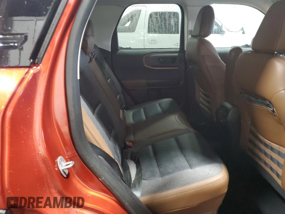 2022 Ford Bronco Sport Outer Banks with VIN 3FMCR9C65NRD98431, listed as a Copart auction lot 61596305 with 21,444 mi miles and Salvage title. Bid and sale history available at DreamBid. Image 11.