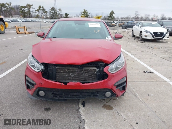 2020 Kia Forte LXS with VIN 3KPF24AD1LE236312, listed as a IAAI auction lot 41165424 with 96,123 mi miles. Bid and sale history available at carsss.com. Image 12.