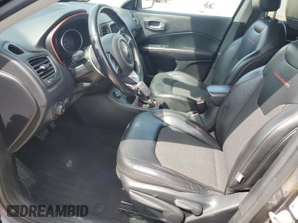 2019 Jeep Compass Trailhawk with VIN 3C4NJDDB9KT668729, listed as a Copart auction lot 51671255 with 116,398 mi miles and Clean Title. Bid and sale history available at DreamBid. Image 7.
