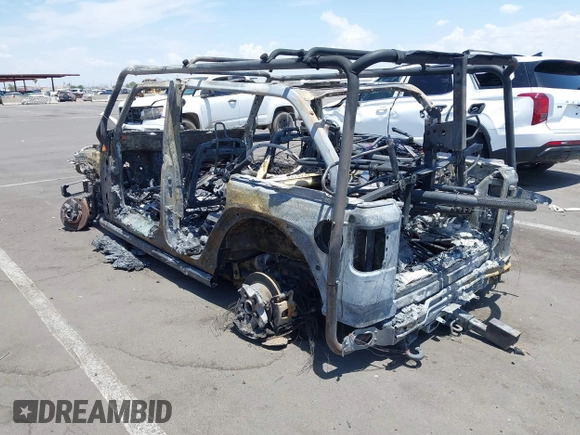 2021 Jeep Wrangler Unlimited Rubicon с VIN 1C4HJXFG1MW595781, выставлен на аукционе IAAI как лот 42584575 с пробегом Не указан миль и . История ставок и продаж доступна на DreamBid. Изображение 3.