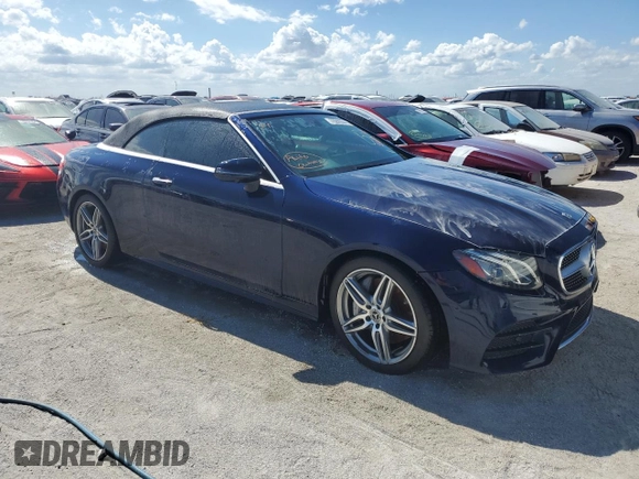 2020 Mercedes-Benz E-Class E 450 with VIN W1K1K6HB8LF137623, listed as a Copart auction lot 76286954 with 0 mi miles and Non Repairable. Bid and sale history available at carsss.com. Image 4.