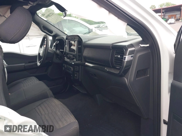 2021 Ford F-150 XL with VIN 1FTEX1C51MFD08456, listed as a IAAI auction lot 42220056 with 52,437 mi miles and . Bid and sale history available at DreamBid. Image 5.