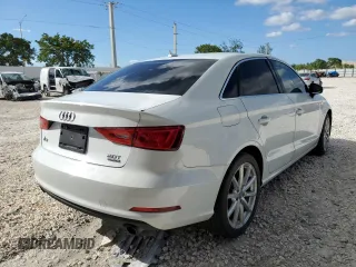 2015 Audi A3 2.0T Premium Plus with VIN WAUEFGFF0F1136864, listed as a Copart auction lot 60496392 with 76,292 mi miles. Bid and sale history available at carsss.com. Image 4.