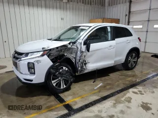 2022 Mitsubishi Outlander Sport SE with VIN JA4APVAU4NU010832, listed as a Copart auction lot 50735785 with 42,500 mi miles and Salvage Title. Bid and sale history available at carsss.com. Image 1.