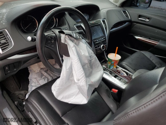 2016 Acura TLX V6 with VIN 19UUB2F38GA006630, listed as a Copart auction lot 74152494 with 101,055 mi miles and Salvage Title. Bid and sale history available at carsss.com. Image 8.