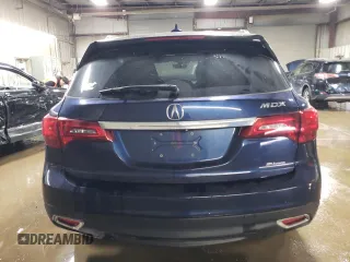 2016 Acura MDX w/Tech/Entertainment with VIN 5FRYD4H69GB016229, listed as a Copart auction lot 50205395 with 163,865 mi miles and Salvage Title. Bid and sale history available at carsss.com. Image 6.