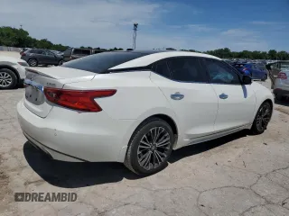 2016 Nissan Maxima Platinum with VIN 1N4AA6APXGC422047, listed as a Copart auction lot 56986725 with 114,829 mi miles and Salvage title. Bid and sale history available at DreamBid. Image 3.