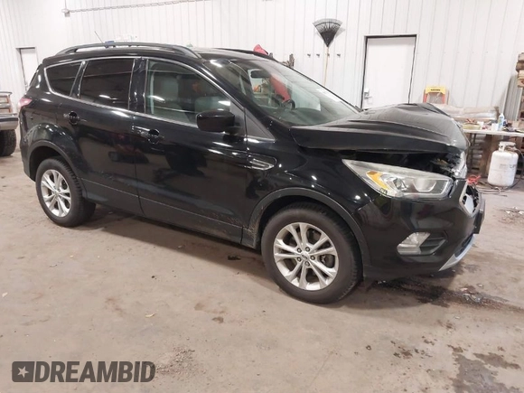 2017 Ford Escape SE with VIN 1FMCU9G98HUD67920, listed as a IAAI auction lot 40937291 with 124,302 mi miles. Bid and sale history available at carsss.com. Image 1.