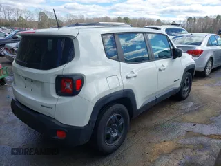 2017 Jeep Renegade Sport with VIN ZACCJAAB1HPE49242, listed as a IAAI auction lot 41737402 with 95,418 mi miles and . Bid and sale history available at DreamBid. Image 4.