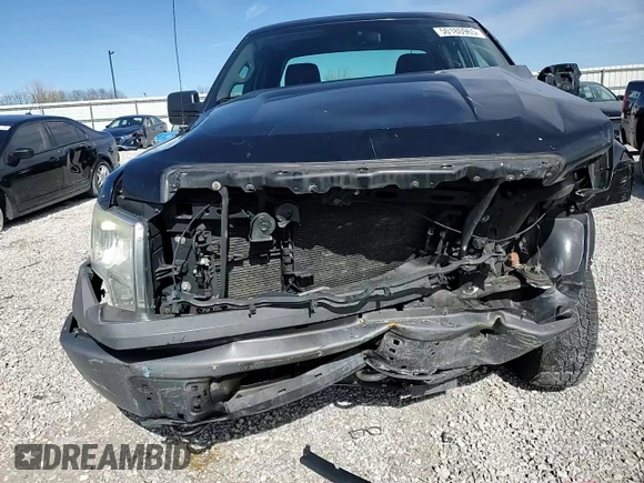 2010 Ford F-150 XL with VIN 1FTEX1EW0AKE39452, listed as a Copart auction lot 50180965 with 343,641 mi miles and Salvage Title. Bid and sale history available at carsss.com. Image 10.